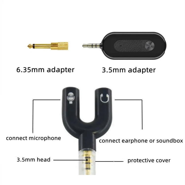 Elebest 3.5mm Wireless Lavalier Microphone Mini Clip-On Mic, Spec: One Drag One Set 1 - Microphone by Elebest | Online Shopping South Africa | PMC Jewellery | Buy Now Pay Later Mobicred