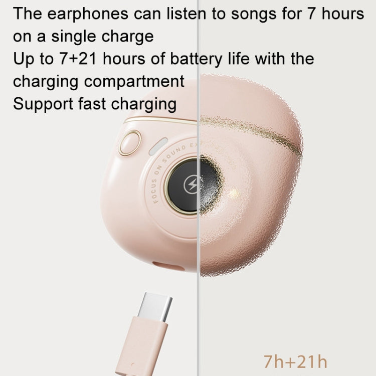 Edifier TO-U3 Plus Noise Reduction Sports Wireless Bluetooth Earphones(Pink) - Bluetooth Earphone by Edifier | Online Shopping South Africa | PMC Jewellery | Buy Now Pay Later Mobicred