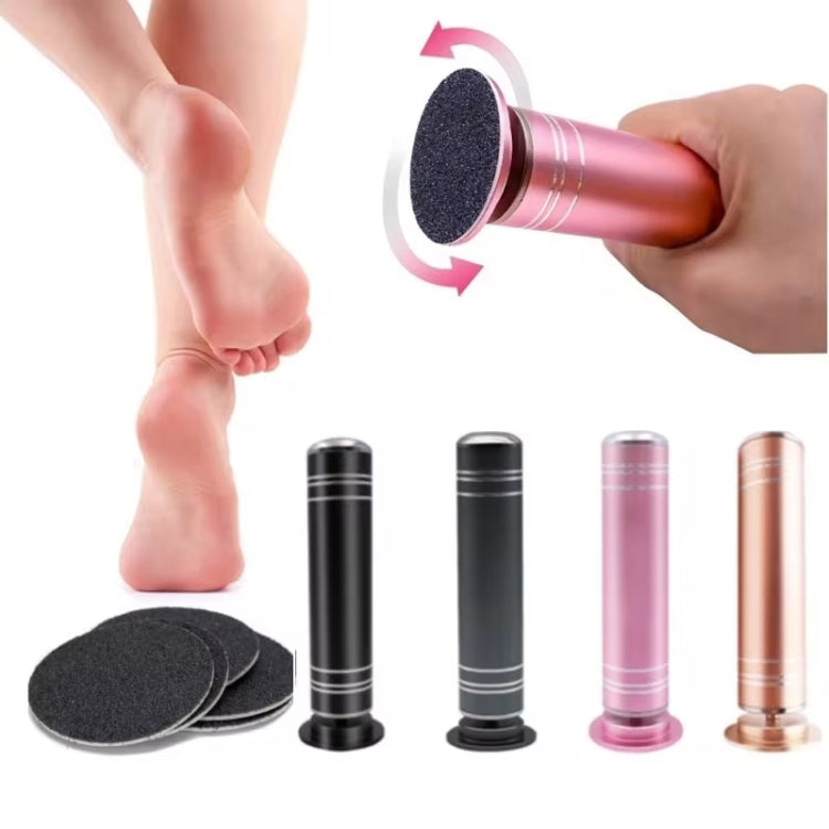 Electric Foot Grinder Calluses Dead Skin Remover With 60pcs Replaceable Sandpaper Discs US Plug(Pink) - Grinding Tools & Accessories by PMC Jewellery | Online Shopping South Africa | PMC Jewellery | Buy Now Pay Later Mobicred