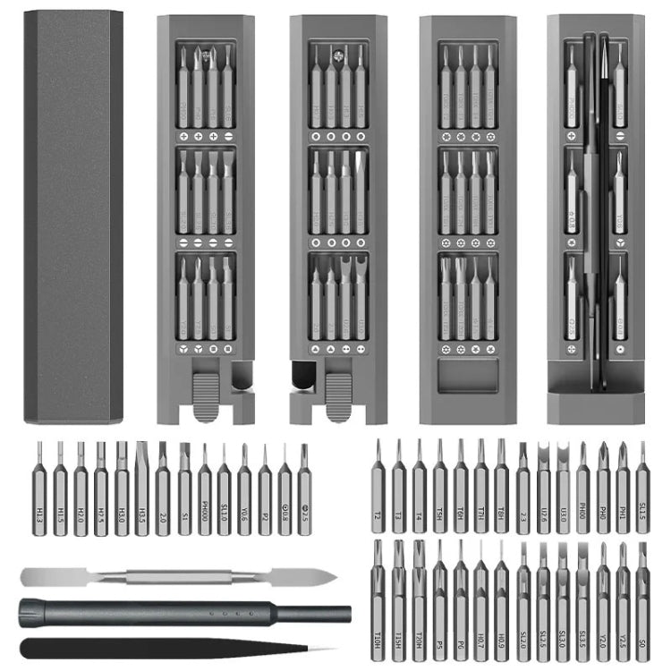 44-in-1 Precision Screwdriver Set Mobile Phone Computer Disassembly Tool - Screwdriver Set by PMC Jewellery | Online Shopping South Africa | PMC Jewellery | Buy Now Pay Later Mobicred