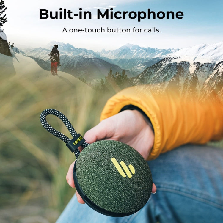 Edifier M100 Plus Mini Portable Wireless Bluetooth Speaker Standard(Forest Green) - Mini Speaker by Edifier | Online Shopping South Africa | PMC Jewellery | Buy Now Pay Later Mobicred