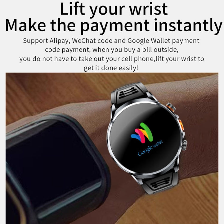 H18 Ultra-Thin Round Ball Screen 1.95 Inch Plug-In Phone Smart Watch 32G(Black) - Smart Watches by PMC TechLife | Online Shopping South Africa | PMC TechLife | Buy Now Pay Later Mobicred
