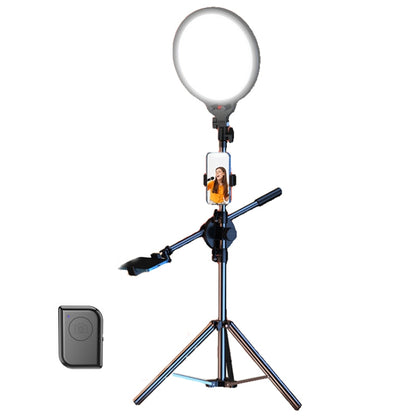 10.2 Inch Full-Screen Selfie Ring Light Tripod Set for Live Stream, Spec: 210cm Overhead Shot - Selfie Light by PMC Jewellery | Online Shopping South Africa | PMC Jewellery | Buy Now Pay Later Mobicred