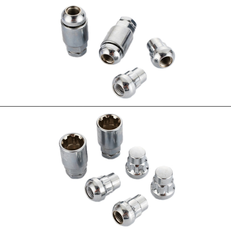 M1/2-20mm(4+2)0224 Car Tire Nut Anti-theft Lock - Nuts & Bolts by PMC Jewellery | Online Shopping South Africa | PMC Jewellery | Buy Now Pay Later Mobicred