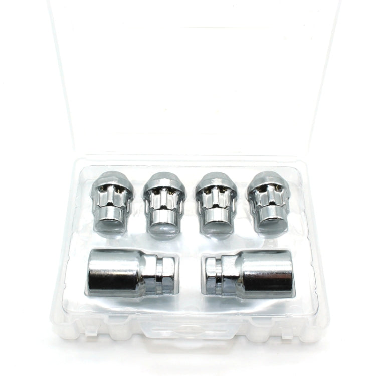 M1/2-20mm(4+2)0224 Car Tire Nut Anti-theft Lock - Nuts & Bolts by PMC Jewellery | Online Shopping South Africa | PMC Jewellery | Buy Now Pay Later Mobicred
