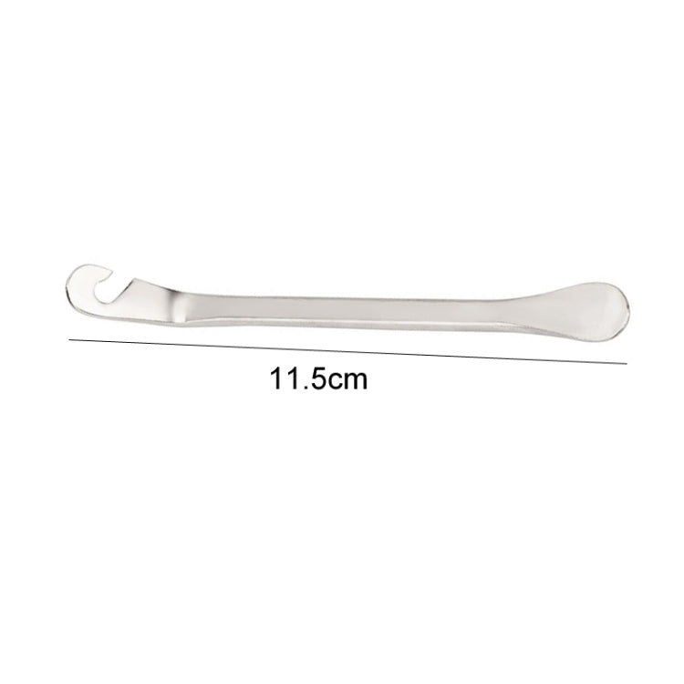 2pcs Metal Bicycle Tire Pry Bars Levers Mountain Bike Tire Removal Tools(Silver) - Maintenance tools by PMC TechLife | Online Shopping South Africa | PMC TechLife | Buy Now Pay Later Mobicred