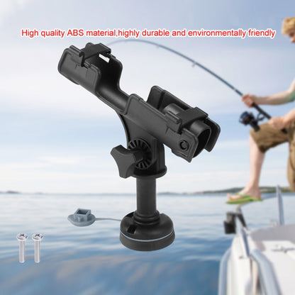 Marine 360 Degree Adjustable Plastic Fishing Rod Holder(With Round Mounting Base) - Marine Accessories & Parts by PMC Jewellery | Online Shopping South Africa | PMC Jewellery | Buy Now Pay Later Mobicred