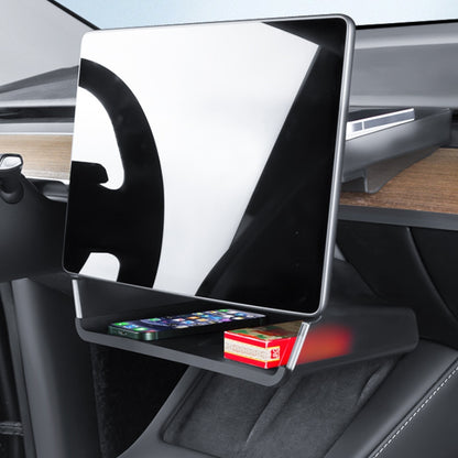 For Tesla Model Y/3 Screen Storage Box, Color: Translucent Black + Black - Stowing Tidying by PMC Jewellery | Online Shopping South Africa | PMC Jewellery | Buy Now Pay Later Mobicred