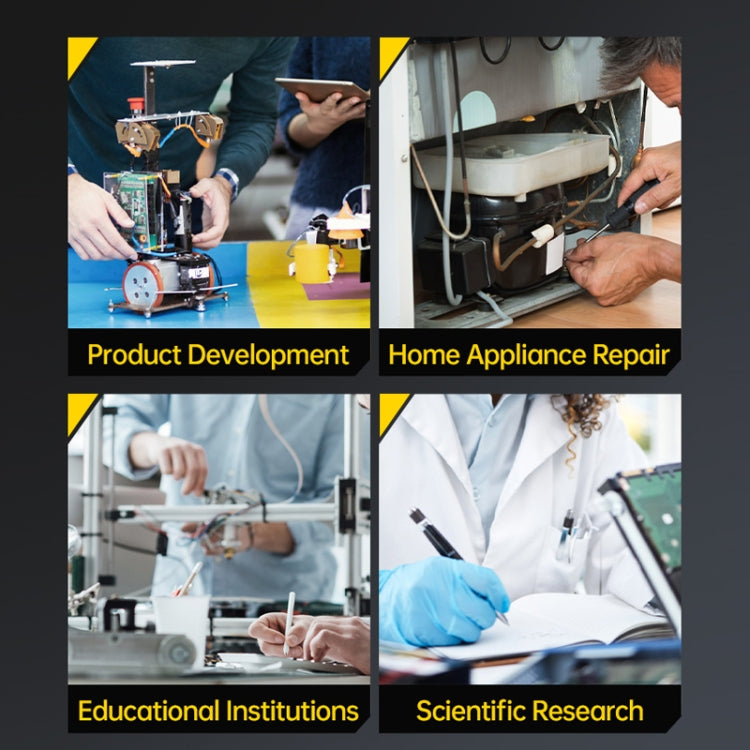 FNIRSI LCR-P1 Transistor Tester Multifunctional Electronic Component Inspection Tool(Black) - free shipping - PMC Jewellery - Order now!