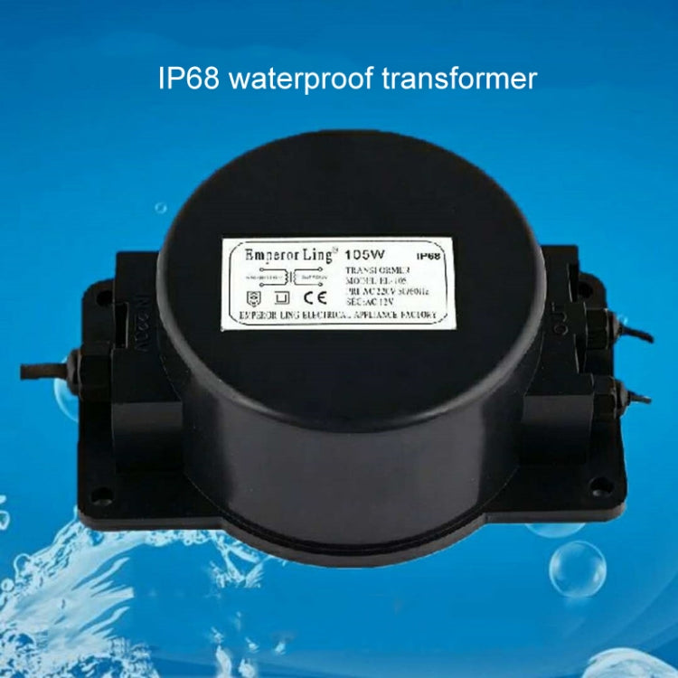 Lighting Transformer 220V To AC 12V/24V Waterproof LED Underwater Light Power Adapter, Power: 10W(12V) - Power Supplies by PMC Jewellery | Online Shopping South Africa | PMC Jewellery | Buy Now Pay Later Mobicred