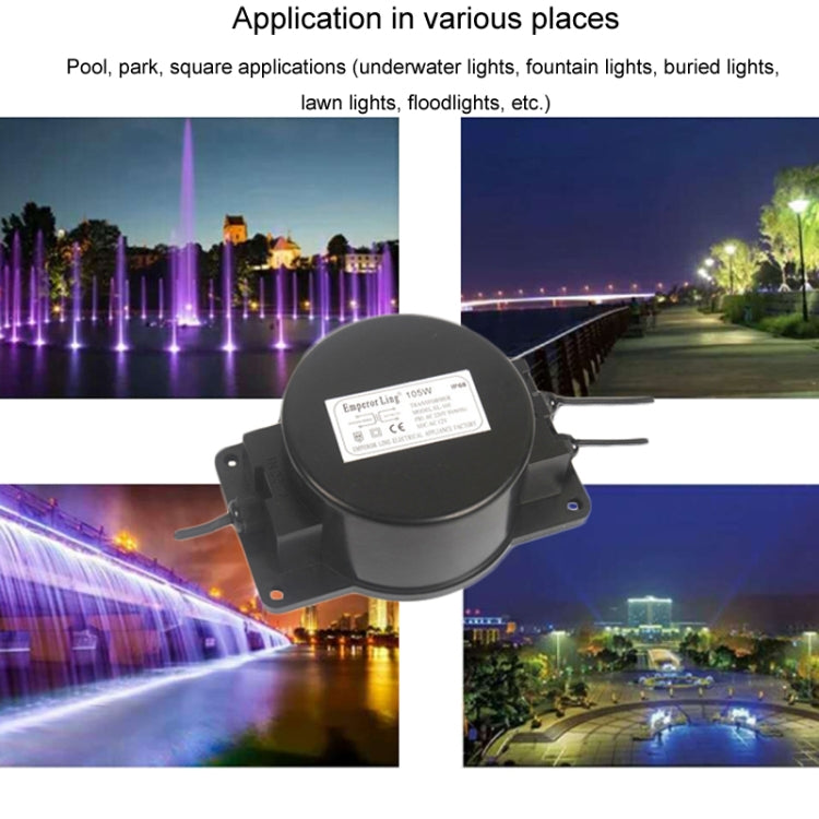 Lighting Transformer 220V To AC 12V/24V Waterproof LED Underwater Light Power Adapter, Power: 15W(24V) - Power Supplies by PMC Jewellery | Online Shopping South Africa | PMC Jewellery | Buy Now Pay Later Mobicred