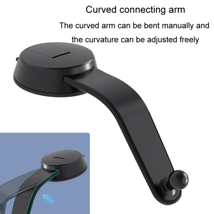 For iPad Car Tablet Holder Suction Cup Mount Car Dashboard Cellphone Stand(Black) - Universal Car Holders by PMC Jewellery | Online Shopping South Africa | PMC Jewellery | Buy Now Pay Later Mobicred