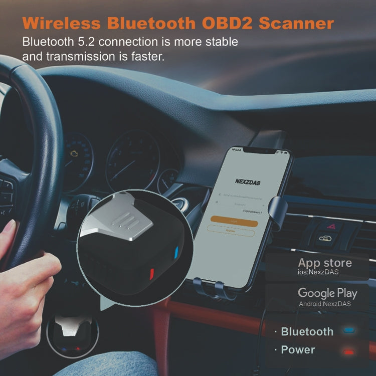 HUMZOR OBD2 Bluetooth Online Car Battery Pack Voltage Detection - free shipping - PMC Jewellery - Order now!