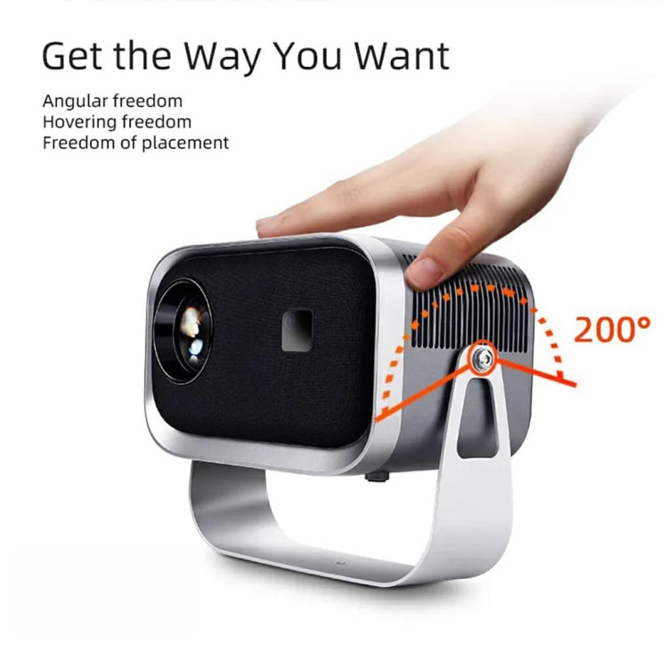 Same Screen Version For Mobile Phone Portable Mini Projector Smart Home Theater(US Plug) - free shipping - PMC Jewellery - Order now!