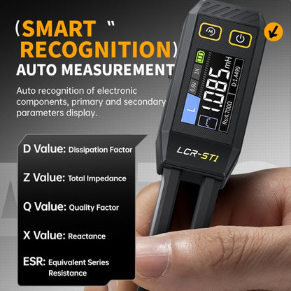 FNIRSI Digital Tweezers Resistor Capacitor Component Test Multimeter(LCR-ST1) - Digital Multimeter by FNIRSI | Online Shopping South Africa | PMC Jewellery | Buy Now Pay Later Mobicred