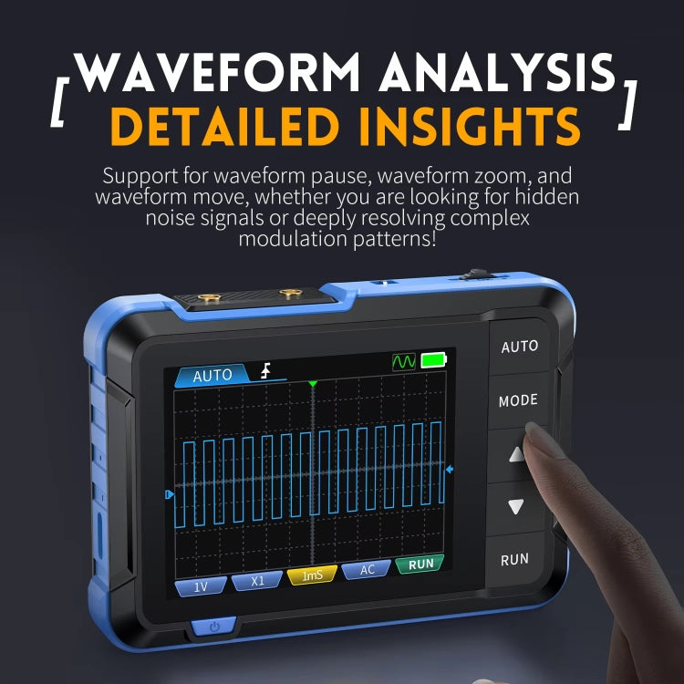 FNIRSI 2 In 1 Mini Portable Digital Oscilloscope Signal Generator, Set: Standard - free shipping - PMC Jewellery - Order now!