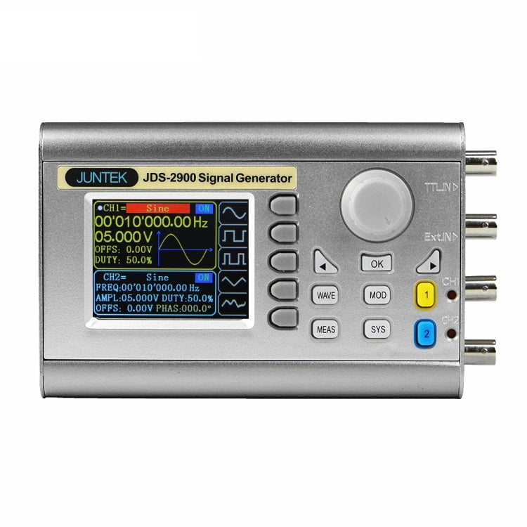 JUNTEK Programmable Dual-Channel DDS Function Arbitrary Waveform Signal Generator, Frequency: 30MHz(EU Plug) - Other Tester Tool by PMC Jewellery | Online Shopping South Africa | PMC Jewellery | Buy Now Pay Later Mobicred