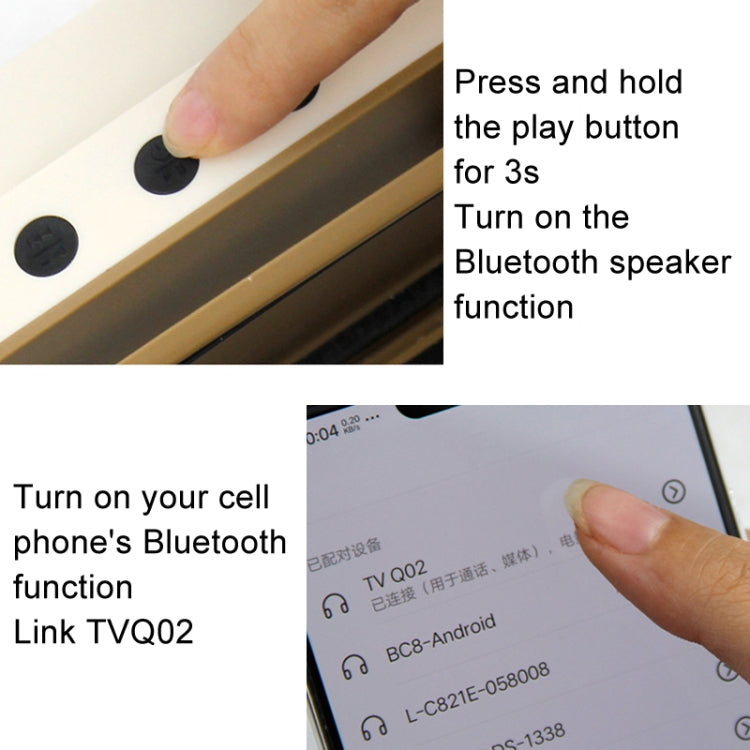 Retro Small TV Desktop Cell Phone Holder With Bluetooth Speaker Player(Brown) - free shipping - PMc TechLife - Order now!