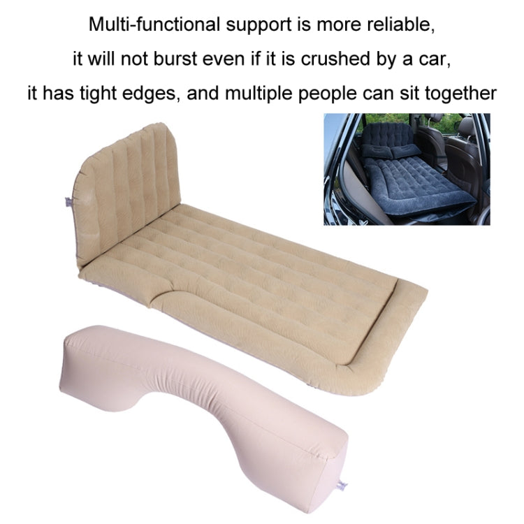 Inflatable Mattress For Car Travel SUV Rear Seat/Trunk, Color: Black Dual-purpose Square Pier - Seat Accessories by PMC Jewellery | Online Shopping South Africa | PMC Jewellery | Buy Now Pay Later Mobicred