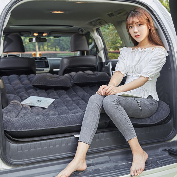 Inflatable Mattress For Car Travel SUV Rear Seat/Trunk, Color: Black Dual-purpose Square Pier - Seat Accessories by PMC Jewellery | Online Shopping South Africa | PMC Jewellery | Buy Now Pay Later Mobicred