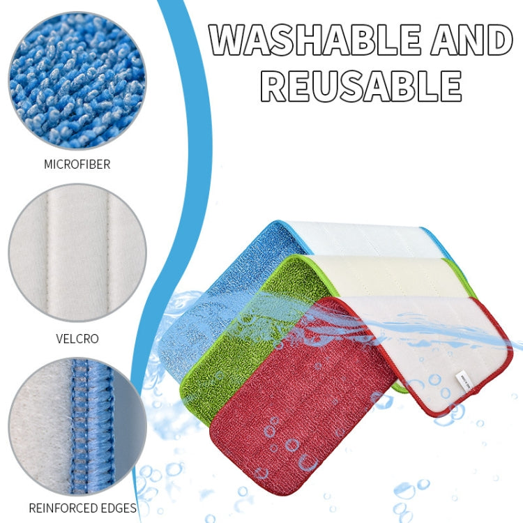 Spray Mop Replacement Pads Reusable Microfiber Floor Mops Refills 14x46cm Blue - free shipping - PMc TechLife - Order now!