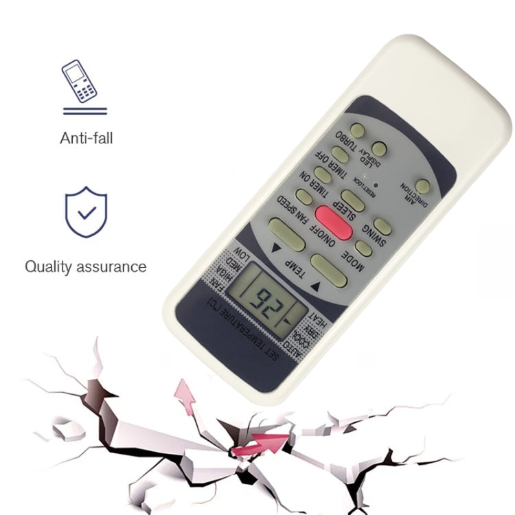 For Midea Air Conditioner R51M-E Remote Control Replacement Parts - Air-Conditioner by PMc TechLife | Online Shopping South Africa | PMc TechLife | Buy Now Pay Later Mobicred