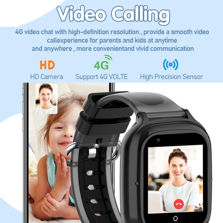 4G Kids Smart Phone Positioning Watch IP67 Waterproof / Video / Voice Calling(Black) - Smart Watches by PMC TechLife | Online Shopping South Africa | PMC TechLife | Buy Now Pay Later Mobicred