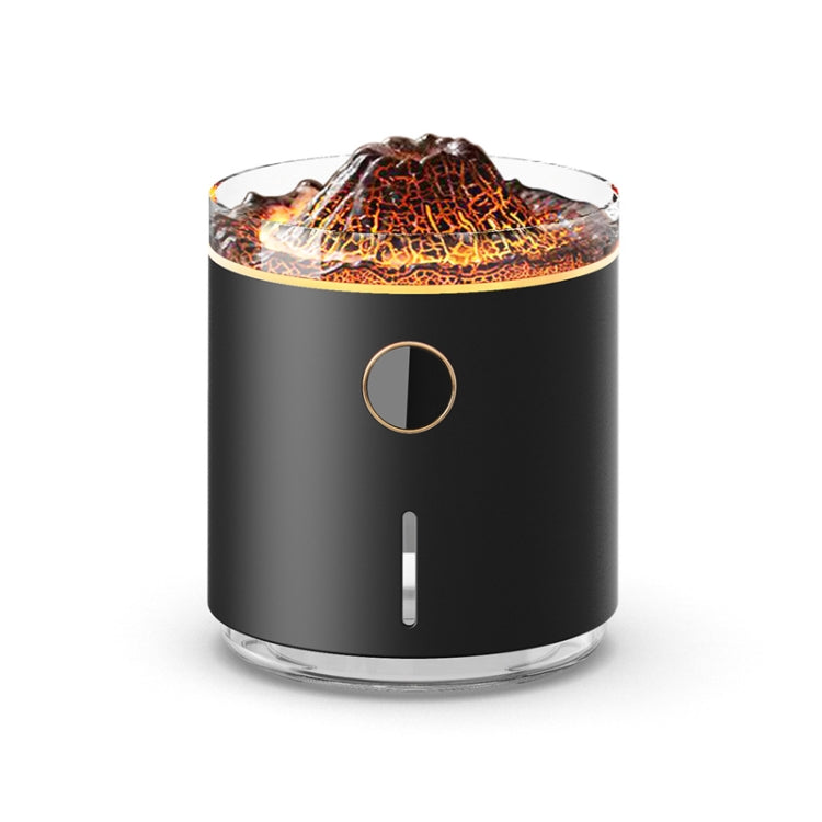 HX127 Mini Volcano Lava Aromatherapy Diffuser Small Household Atmosphere Humidifier, Color: Black - free shipping - PMC TechLife - Order now!