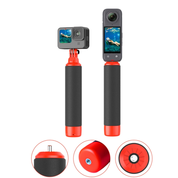 Water Floating Grip with 1/4 Inch Screw and Thread For Action Camera Accessories - free shipping - PMC TechLife - Order now!