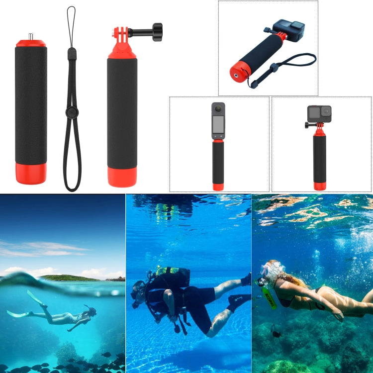 Water Floating Grip with 1/4 Inch Screw and Thread For Action Camera Accessories - free shipping - PMC TechLife - Order now!