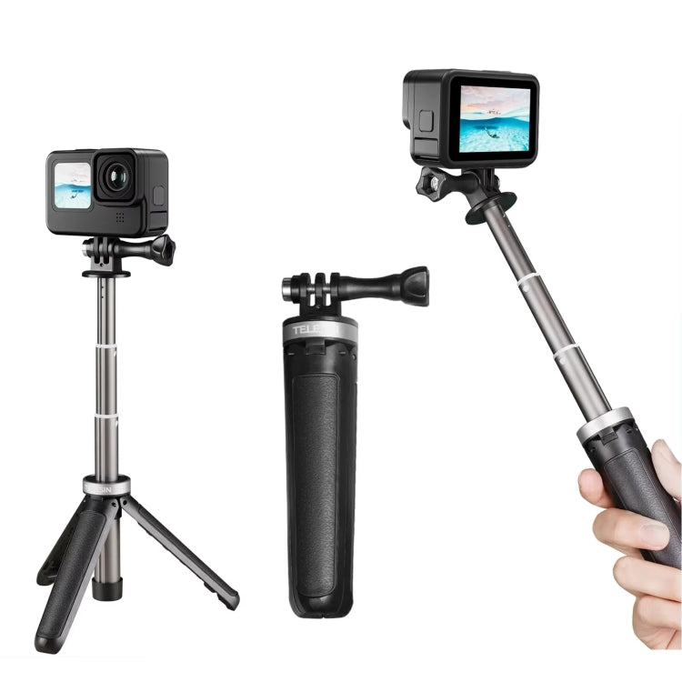 TELESIN  Universal Mini Desktop Selfie Tripod for Sports Camera 13.4-25.5cm Height Adjustable - free shipping - PMC TechLife - Order now!