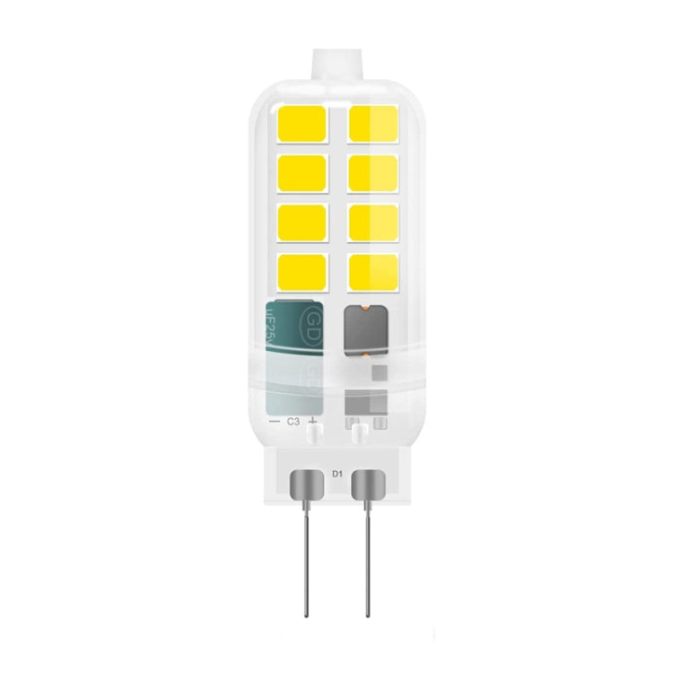G4 AC/DC12V 3W Flicker-free Replacement LED Halogen Lamp Beads, Light Color: Cold White(Transparent Cover) - LED Blubs & Tubes by PMc TechLife | Online Shopping South Africa | PMc TechLife | Buy Now Pay Later Mobicred