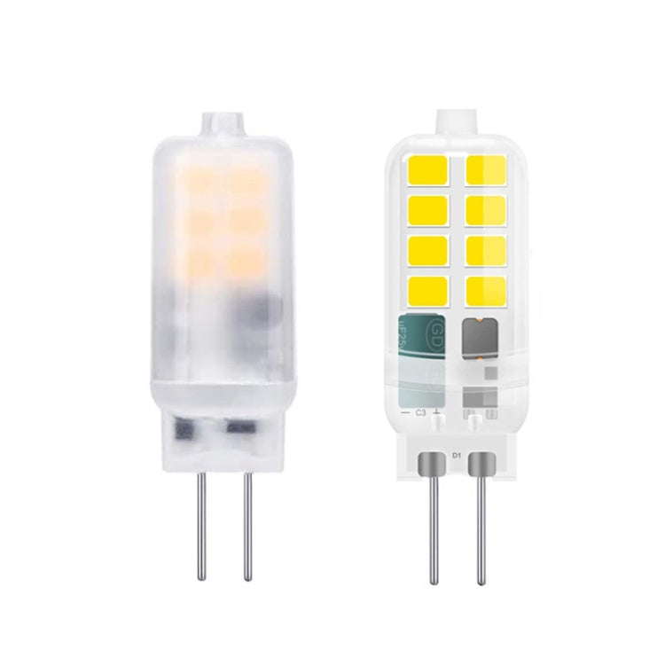 G4 AC/DC12V 3W Flicker-free Replacement LED Halogen Lamp Beads, Light Color: Cold White(Milky White Cover) - LED Blubs & Tubes by PMc TechLife | Online Shopping South Africa | PMc TechLife | Buy Now Pay Later Mobicred