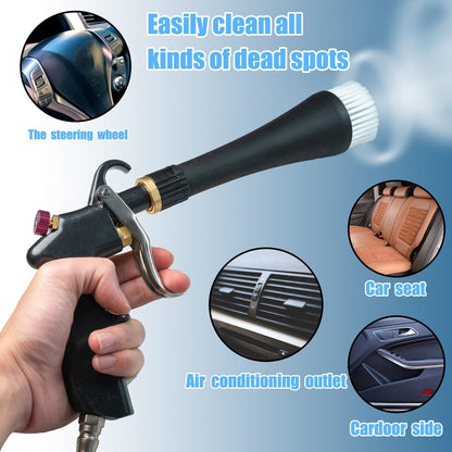 High Pressure Car Interior Cleaning Gun with Bearing Car Beauty Dust Removal Brush(JON060608) - Car Washer & Accessories by PMC Jewellery | Online Shopping South Africa | PMC Jewellery | Buy Now Pay Later Mobicred