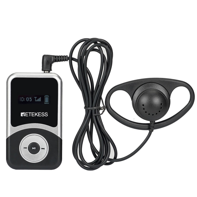 RETEKESS T131S Guide Receiver Wireless Explanation Receiver - Other Accessories by RETEKESS | Online Shopping South Africa | PMC Jewellery | Buy Now Pay Later Mobicred