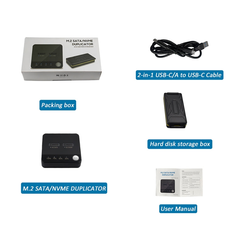 SSD Copy Machine M.2 SATA/NVME Mutual Copy Clone Online Read / Write HDD Enclosure - free shipping - PMC Jewellery - Order now!