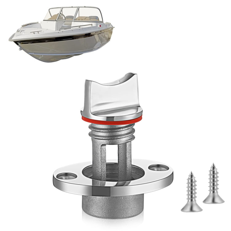 Stainless Steel Water Plug For Kayak Stern Drain, Set: 1pc - free shipping - PMC TechLife - Order now!