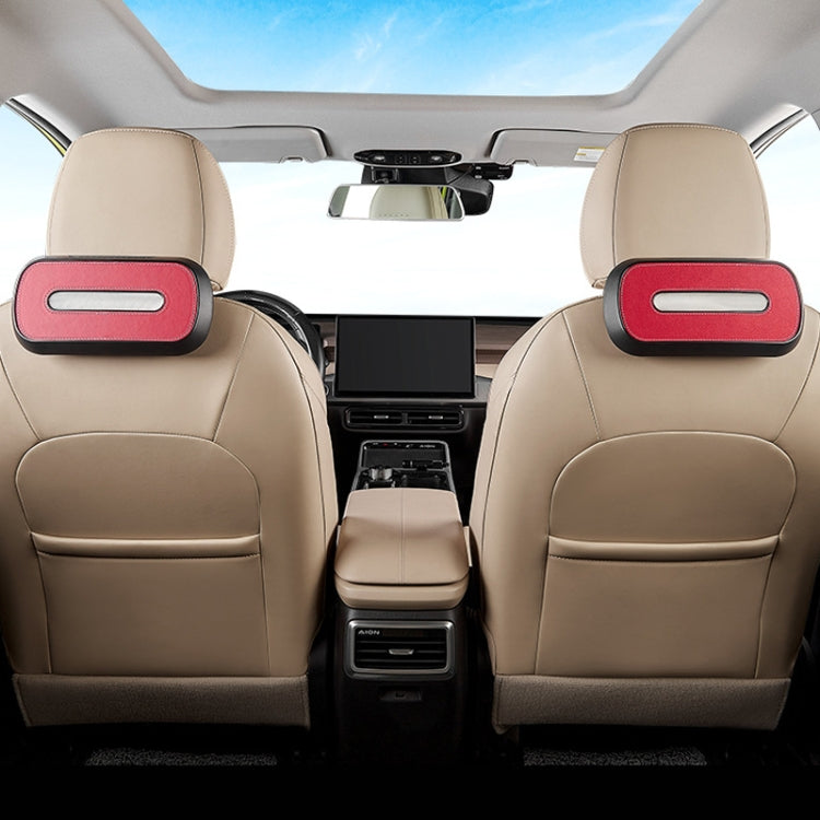 Car Sun Visor Hanging Sunroof Seat Back Tissue Box, Color: Leather Beige - Stowing Tidying by PMC Jewellery | Online Shopping South Africa | PMC Jewellery | Buy Now Pay Later Mobicred