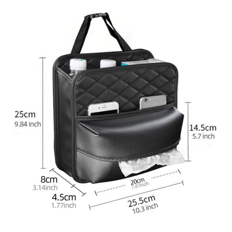 2 In 1 Car Seat Back Storage Hanging Tissue Bag, Style: Standard - Stowing Tidying by PMC TechLife | Online Shopping South Africa | PMC TechLife | Buy Now Pay Later Mobicred