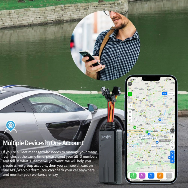 SinoTrack 2G Car Motorcycle GPS Locator(ST-906) - Car Tracker by SinoTrack | Online Shopping South Africa | PMC Jewellery | Buy Now Pay Later Mobicred