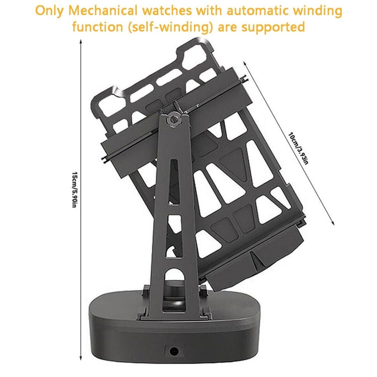 USB Plug Version Automatic Watch Winder Storage Display Stand Mechanical Watches Silent Rotomat - free shipping - PMC TechLife - Order now!