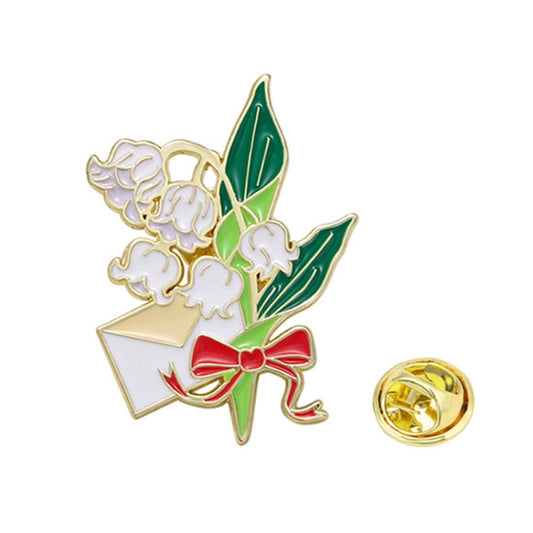 CZ0976-1 Cartoon Plant Flower Alloy Enamel Badge Garden Style Sunflower Clothing Bag Brooch Ornament - Brooches by PMC Jewellery | Online Shopping South Africa | PMC Jewellery | Buy Now Pay Later Mobicred