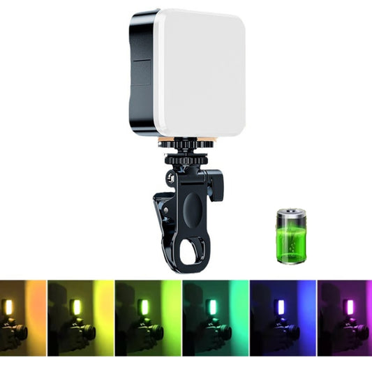 Clip Fill Light with PTZ Video Conference Mobile Phone Camera Photography Lamp, Spec: Rechargable RGB Light - Selfie Light by PMC Jewellery | Online Shopping South Africa | PMC Jewellery | Buy Now Pay Later Mobicred