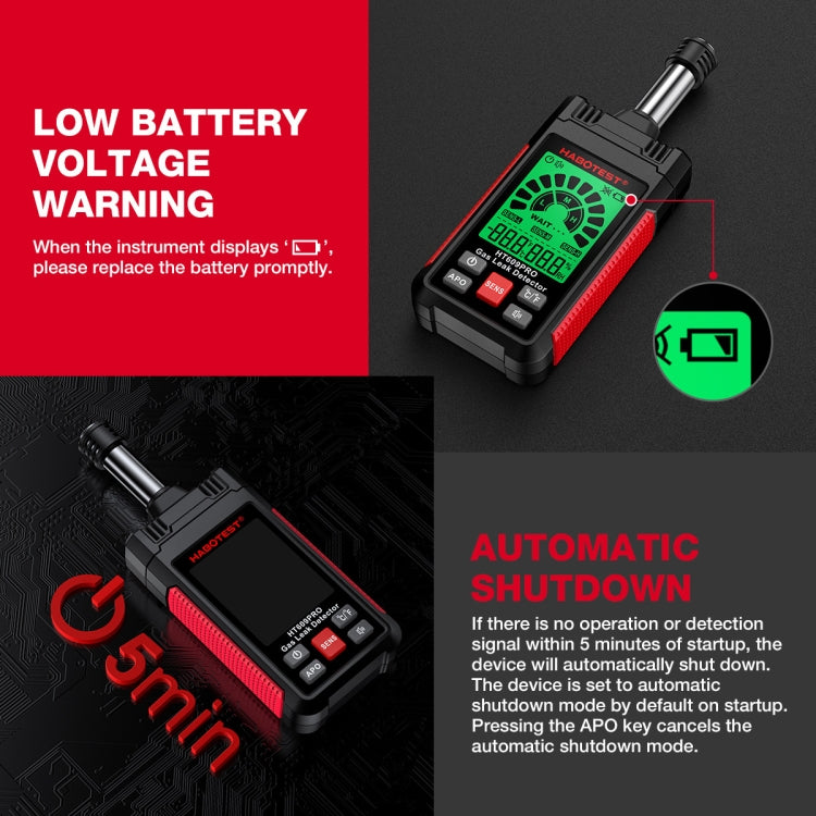 HABOTEST Combustible Gas Methane Leak Detector - free shipping - PMC Jewellery - Order now!