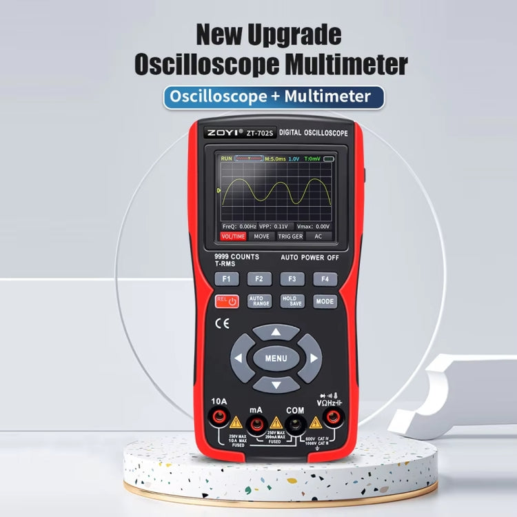 ZOYI Color Screen Multifunctional Handheld Digital Oscilloscope Multimeter(English) - Digital Multimeter by ZOYI | Online Shopping South Africa | PMC Jewellery | Buy Now Pay Later Mobicred