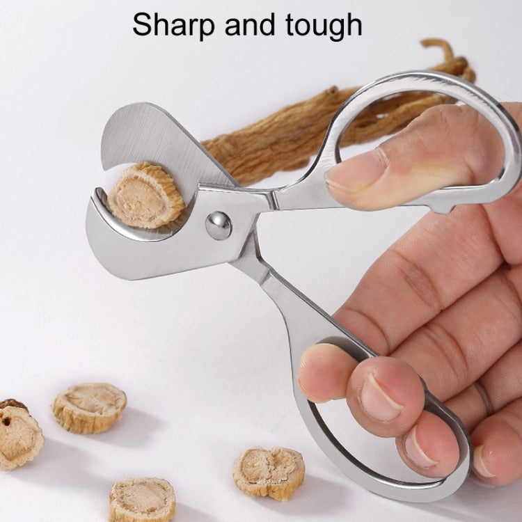 Portable Pill Cutter Stainless Steel Cigar Dispensing Scissors, Style: Round Handle Silver - free shipping - PMC TechLife - Order now!