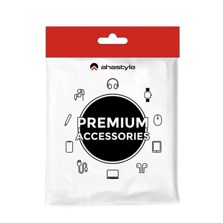 For Airpods 4 AhaStyle WG163 Earphone Drop-Proof Dust-Proof Silicone Protective Case With Cleanning Pen(Blue) - free shipping - PMC Jewellery - Order now!