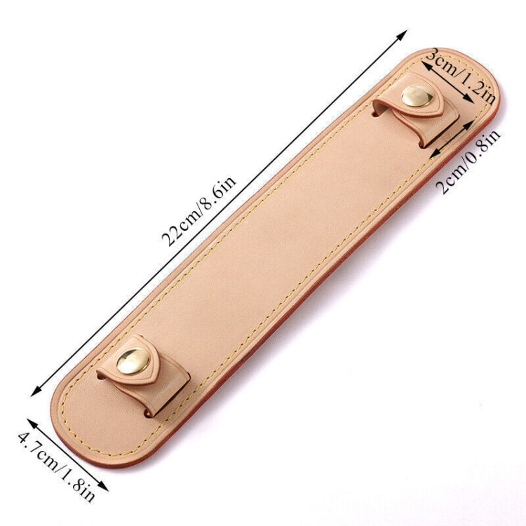 Simple Detachable Bag Anti Strangulation Leather Handle Accessory(Red) - Accessories by PMc TechLife | Online Shopping South Africa | PMc TechLife | Buy Now Pay Later Mobicred