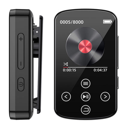 MP3 Bluetooth Music Player HIFI Sports Clip Touch Screen MP4, Memory: 128GB(Black) - MP3 Player by PMC Jewellery | Online Shopping South Africa | PMC Jewellery | Buy Now Pay Later Mobicred