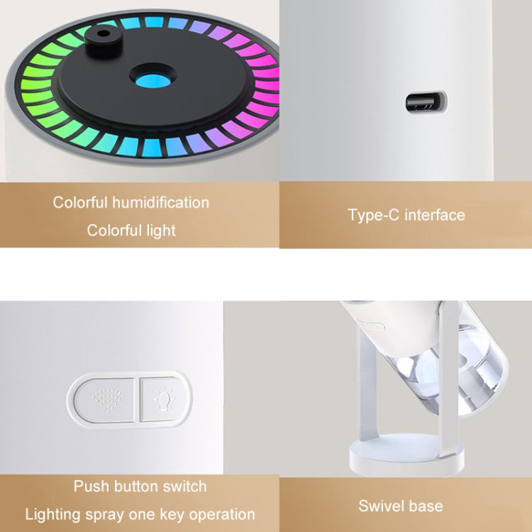 280ml Star Projection Light Humidifier USB Car Diffuser Humidifier Household Hydrating Atomizer, Color: Rotating White - free shipping - PMC TechLife - Order now!